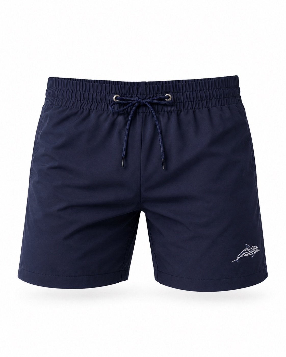 The Guana's deep navy cloth, up close